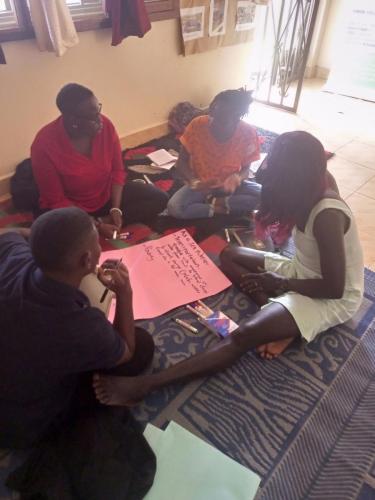 Environment and Climate change training to marginalized women in Wakiso District